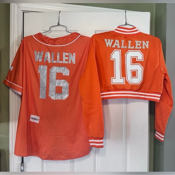 COPY - Morgan Wallen rhinestone jersey - Picture 7 of 10